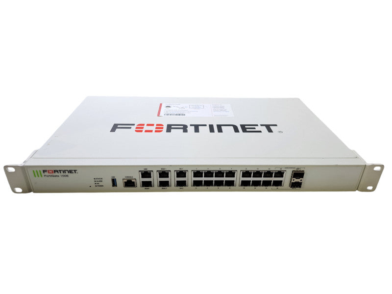 Fortinet FortiGate 100E FG-100E | 16-Port Gigabit Firewall Security Appliance