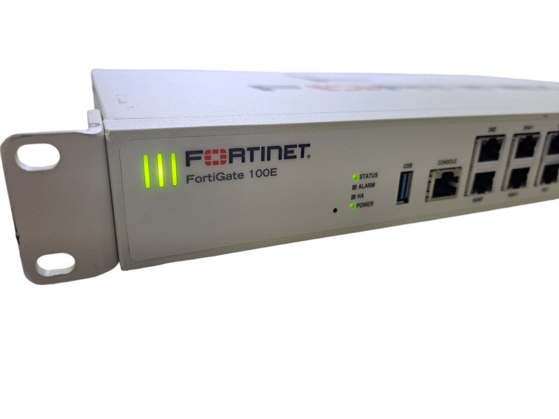 Fortinet FortiGate 100E FG-100E | 16-Port Gigabit Firewall Security Appliance