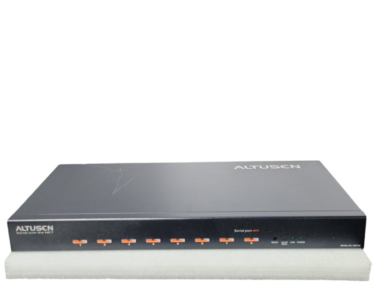 Altusen 8-Port Serial over the NET SN0108 KVM Switch, Read _