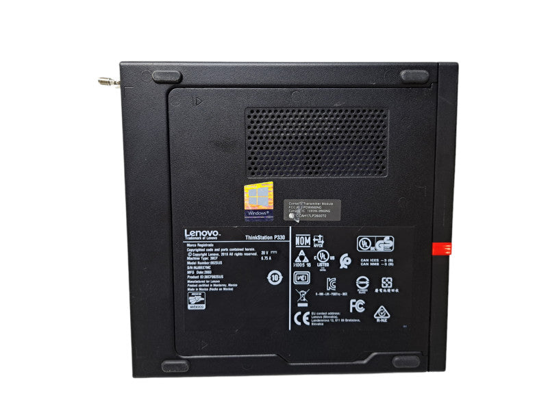 Lenovo P330 Tiny | i7-9700T @ 2.0GHz 8-Core, 32GB DDR4, 512GB NVMe, P620