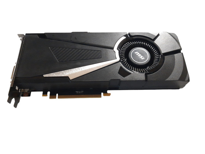 MSI GeForce GTX 1080 Aero 8GB GDDR5X PCIE Graphics Card - DVI, HDMI, Display