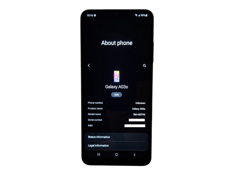 Samsung Galaxy A03s SM-A037W 32GB, Unlocked