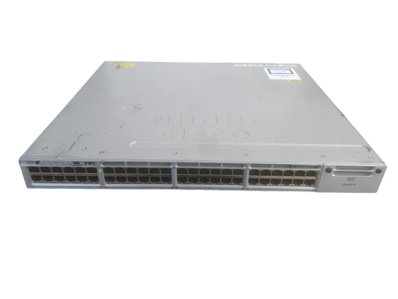 Cisco WS-C3850-48P-S V06 | 48-Port Gigabit PoE Switch | 1x 715w PSU Q