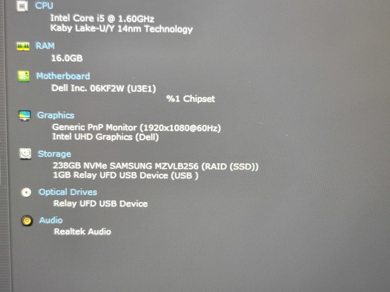 Dell Latitude 5410| i5-10210U| 16GB DDR4| 256GB SSD READ  Qβ Lap200