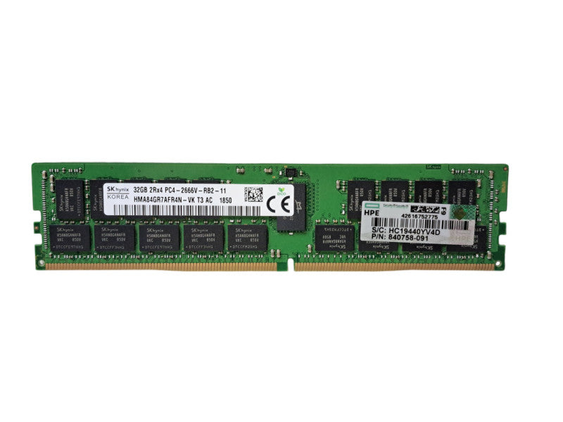 SK Hynix 32GB 2RX4 PC4-2666V-RB2 | DDR4 Server Memory Q