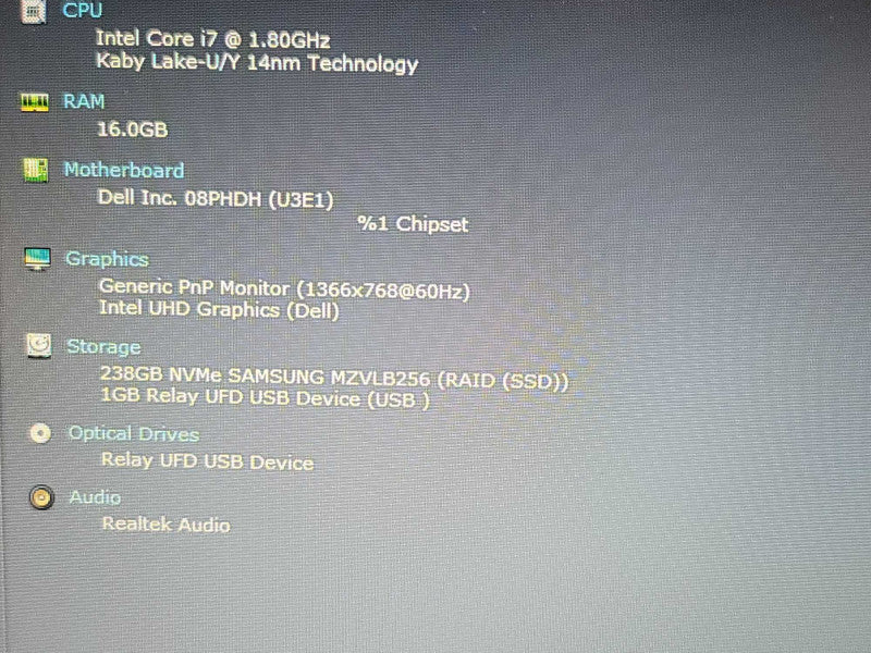 Dell Latitude 5510| i7-10610U| 16GB DDR4| 256GB SSD READ β Lap200