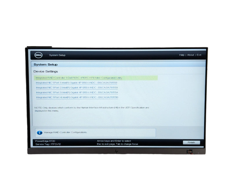 DELL PowerEdge R720 2x Intel Xeon E5-2640 0 @ 2.50Ghz 128GB RAM H710 mini -
