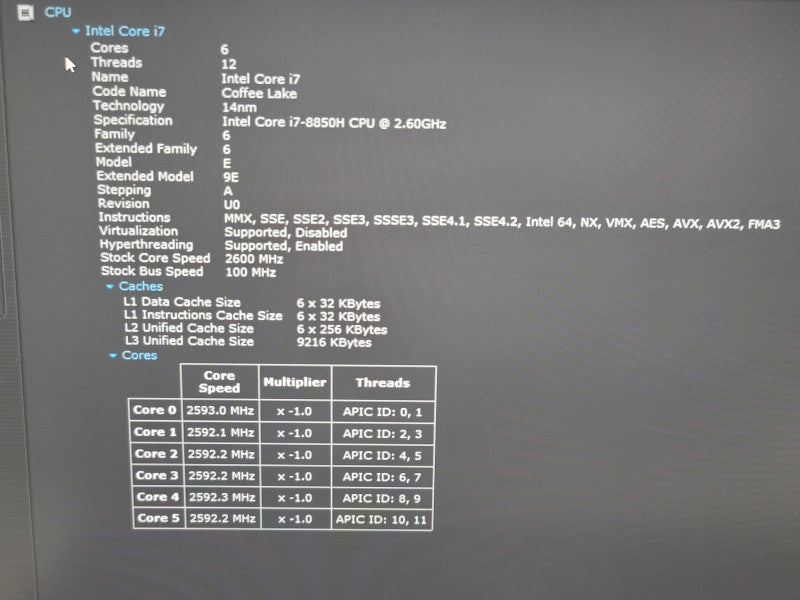 Dell Precision 5530| i7-8850H| Quadro P1000| 32GB DDR4| 512GB SSD  β Lap200