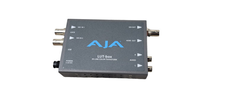 AJA LUT-BOX IN-LINE COLOR TRANSFORM SDI HDMI
