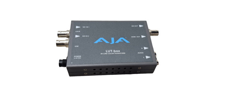 AJA LUT-BOX IN-LINE COLOR TRANSFORM SDI HDMI