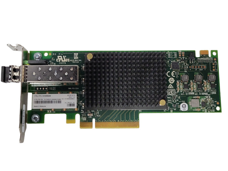 Lenovo FC-Controller 1-Port 16Gbps SFP FC PCI-e - 01KR608 Low profile brack _