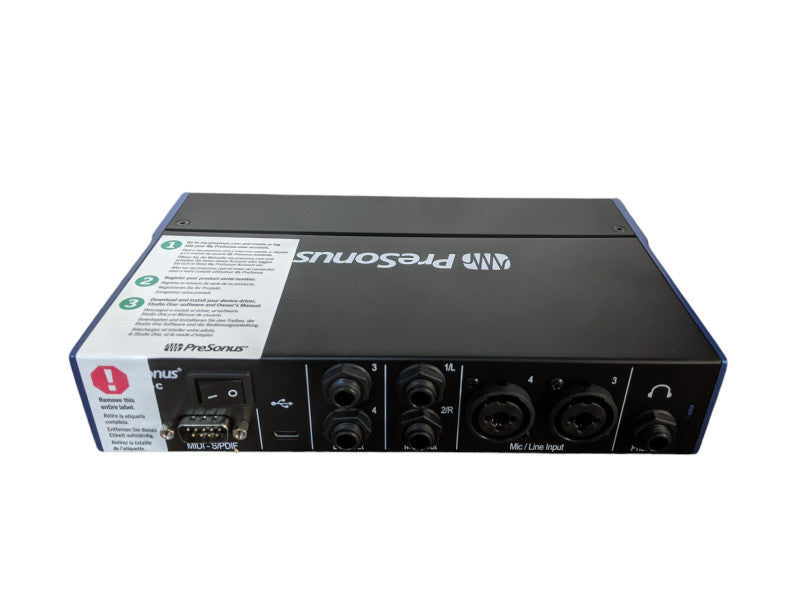 PreSonus Studio 68c USB-C Audio Interface 24-bit / 192 kHz 6x6 USB-C