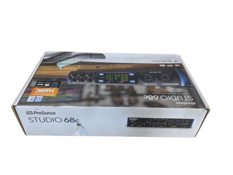 PreSonus Studio 68c USB-C Audio Interface 24-bit / 192 kHz 6x6 USB-C