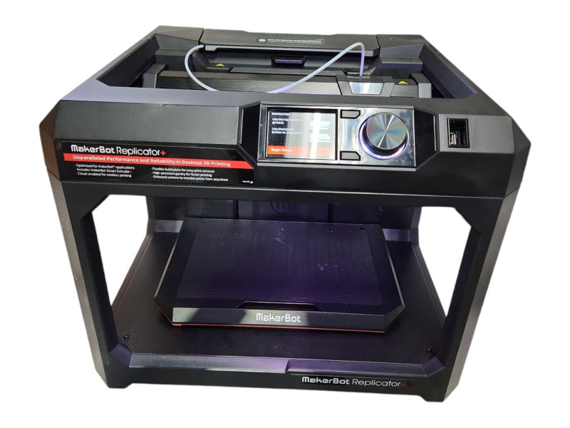 MakerBot Replicator Plus 3D Printer, Model: MP07825, READ
