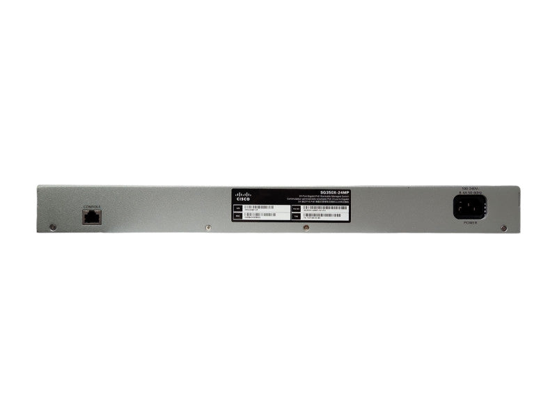 Cisco SG350X-24MP 24-Port Gigabit PoE Stackable Managed Switch w/ 4x SFP+