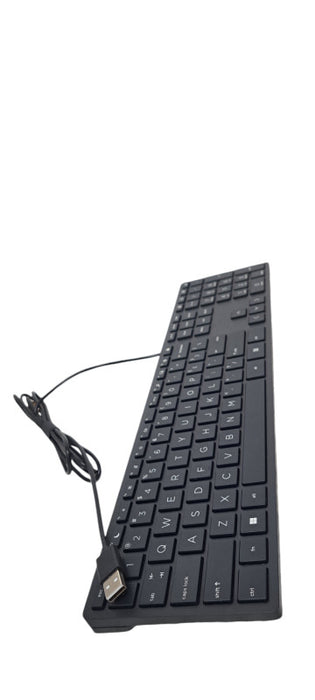Brand New Full Sized HP Wired Desktop Keyboard L96909-001 320K USB Q