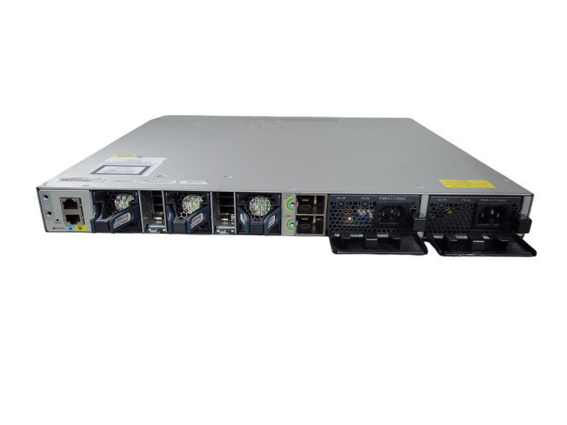 Cisco WS-C3850-12X48U-S, 48-Port UPoE (12x 1/10G) Switch w/ C3850-NM-2-10G !