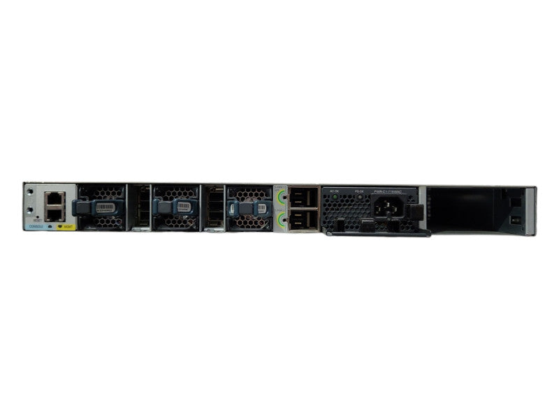 Cisco WS-C3850-48P-S, 48-Port Gigabit PoE Switch w/ 1x 715WAC PSU