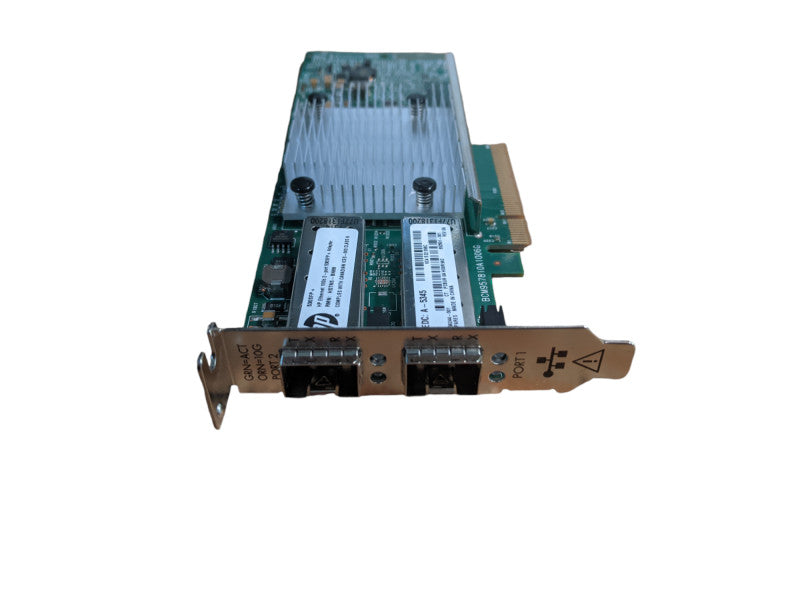 HP Ethernet 10Gb 2 - Port 530SFP+ Adapter | 656244-001 | Low-profile