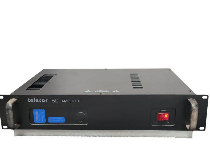 telecor Power Amplifier Model 60 , Read _