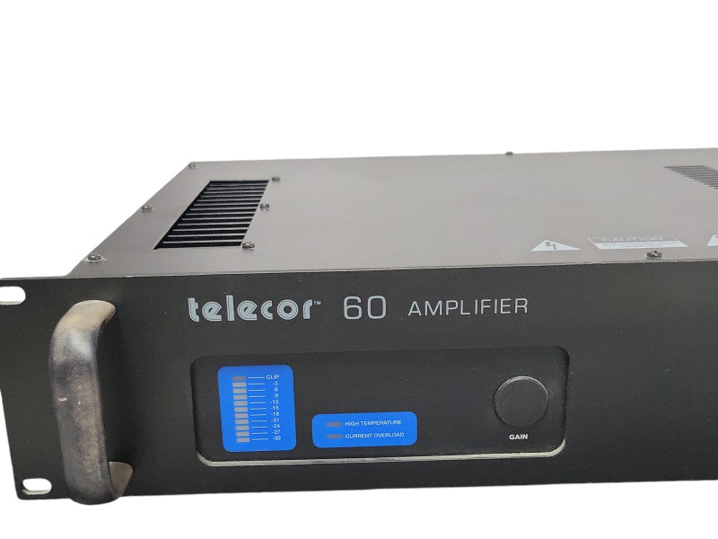 telecor Power Amplifier Model 60 , Read _