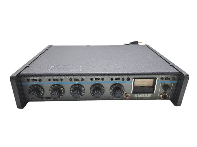 Shure M267 Series Professional 4-Channel Microphone Mixer *READ*