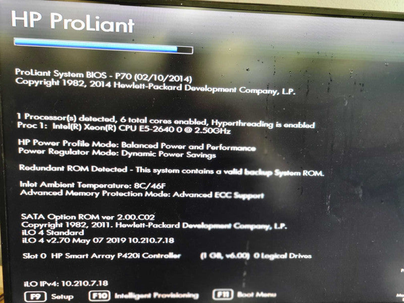 HP ProLiant DL380 Gen9 - E5-2640 0 | 64GB RAM | NO HDD | P440ar |2xPSU %