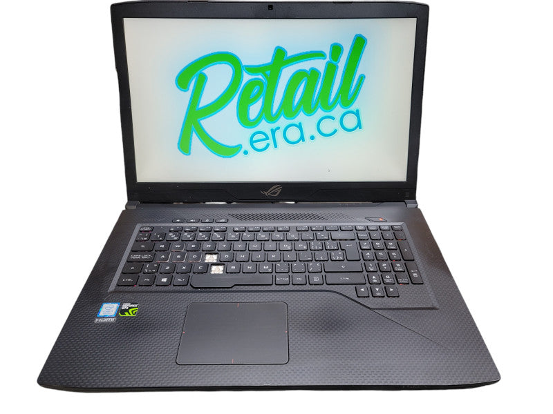 ASUS ROG Strix GL703GE | i7-8750H | 32GB DDR4| GTX 1050 Ti| 512GB SSD READ  β Lap200