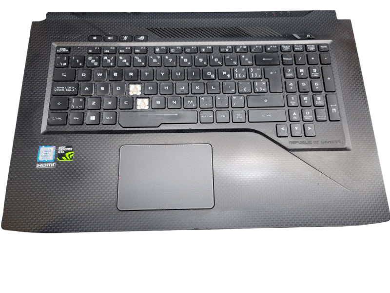 ASUS ROG Strix GL703GE | i7-8750H | 32GB DDR4| GTX 1050 Ti| 512GB SSD READ  β Lap200