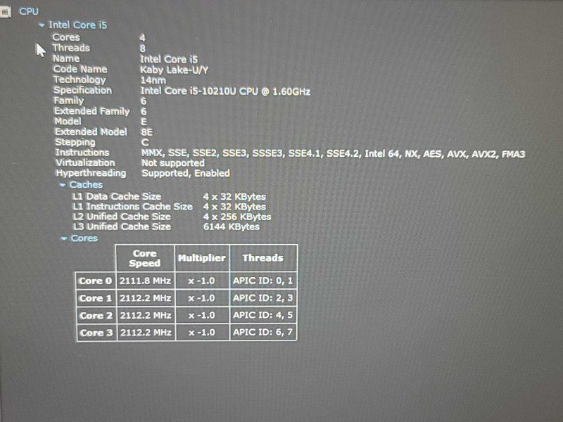 Lenovo ThinkPad T14 | i5-10210U| 16GB DDR4| 256GB SSD  β Lap200