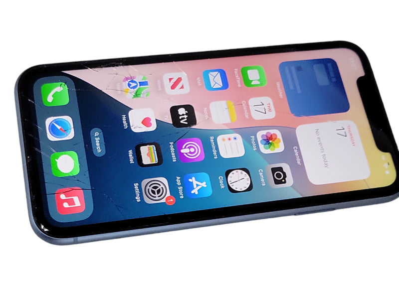iPhone XR 128GB Blue, READ _