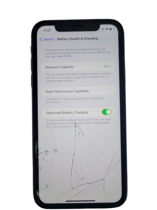 iPhone XR 128GB Blue, READ _