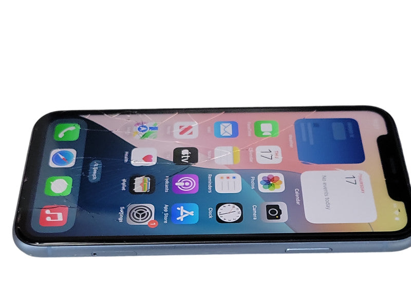 iPhone XR 128GB Blue, READ _