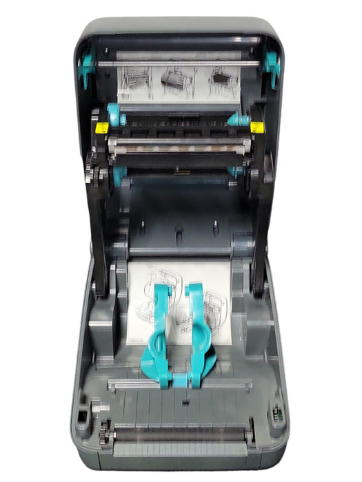 Zebra GK420t Thermal Label Printer GK42-102210-000, READ _