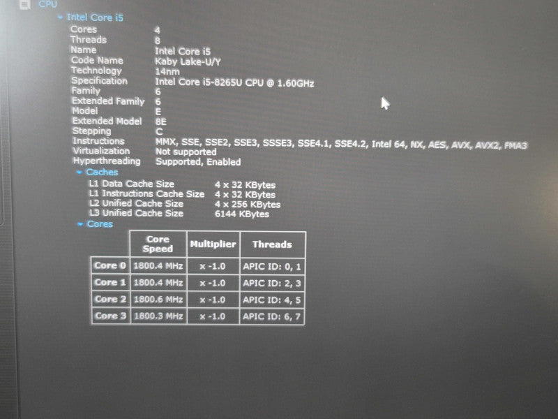 Dell Latitude 7400| i5-8665U|16GB RAM| 256GB SSD  β BudLap