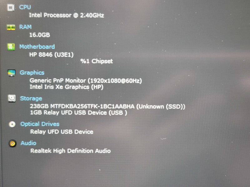 HP EliteBook 850 G8| i5-1135G7| 16GB DDR4| 256GB NVMe β Lap200