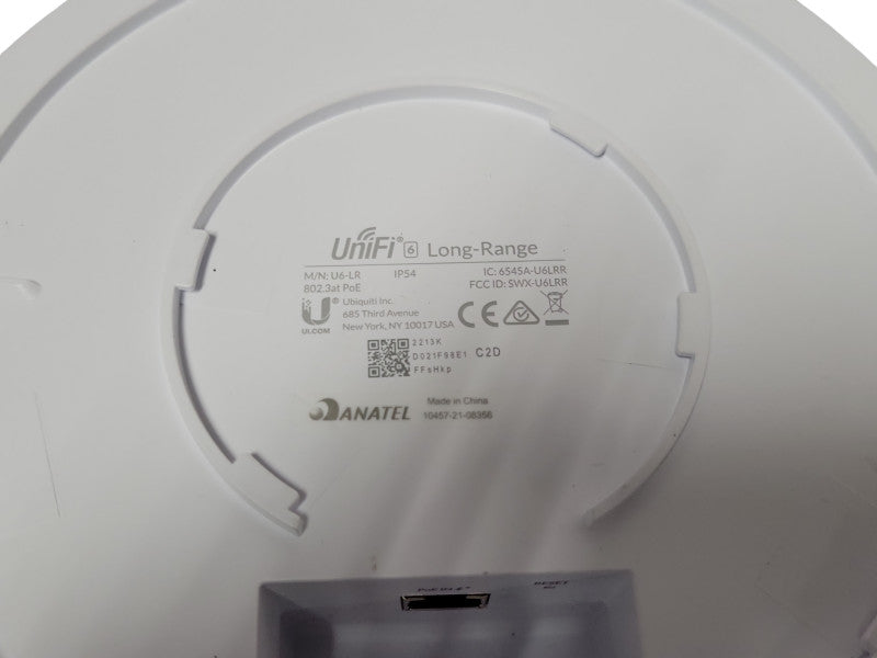 Ubiquiti UniFi U6-LR WiFi 6 Long Range Dual-Band Access Point _