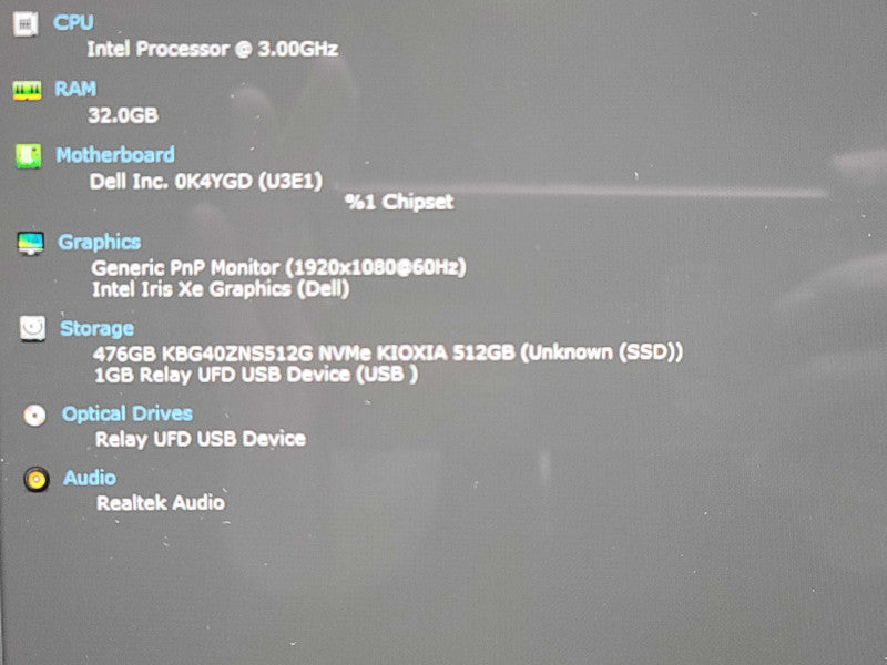 Dell Latitude 5320| i7-1185G7| 32GB DDR4| 512GB SSD  β Lap200