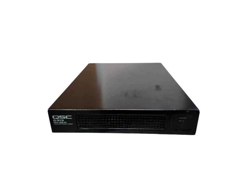 QSC Q-SYS NV-32-H Core Capable Network Video Endpoint, READ