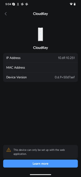 Ubiquiti UniFi Cloud Key UC-CK  -