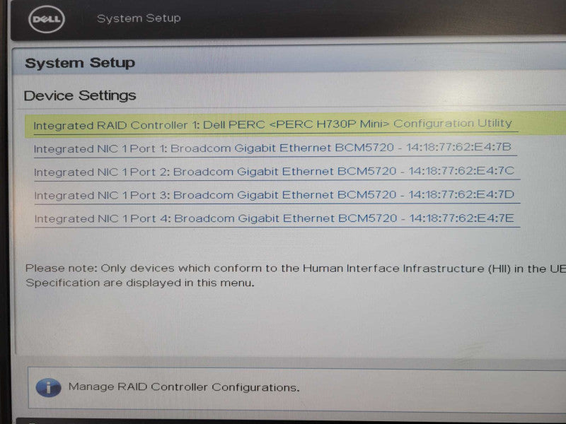 Dell PE R630 1U 8x 2.5" 2x Xeon E5-2640 v3 2.6GHz  16GB DDR4 PERC H730P Mini !
