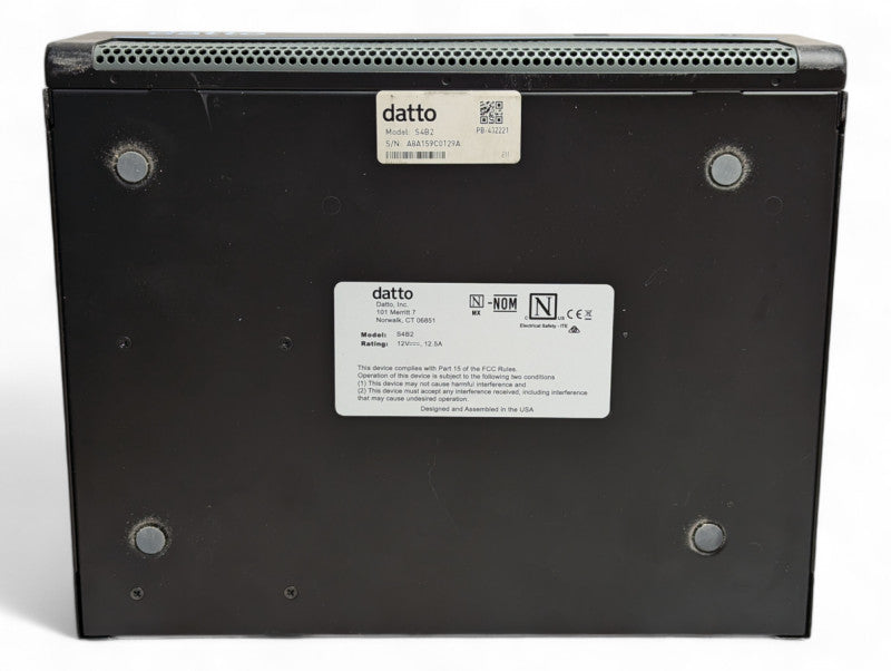 DATTO S4B2 4 2.5 inch bay NAS  Intel Xeon D-1622 32GBN RAM Please READ  -