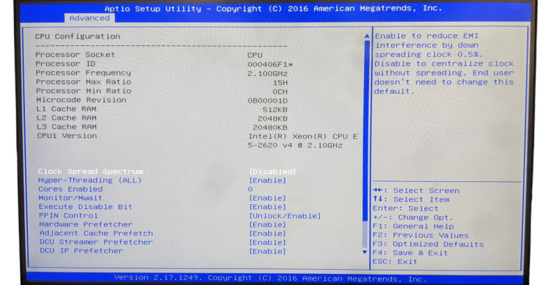 Supermicro X10SRH-CLN4F | Xeon E5-2620 v4 | 128GB DDR4 | No HDD | No RAID