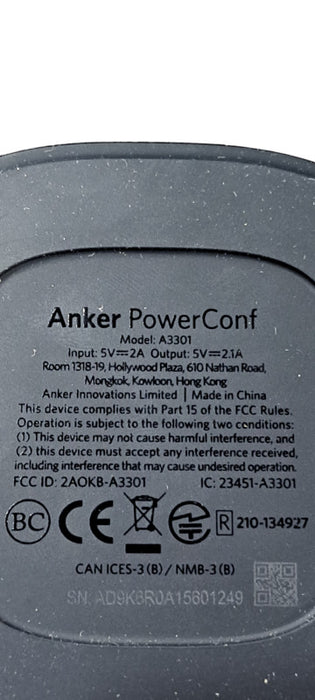 Anker Power Conf A3301 Bt Speaker | Like New