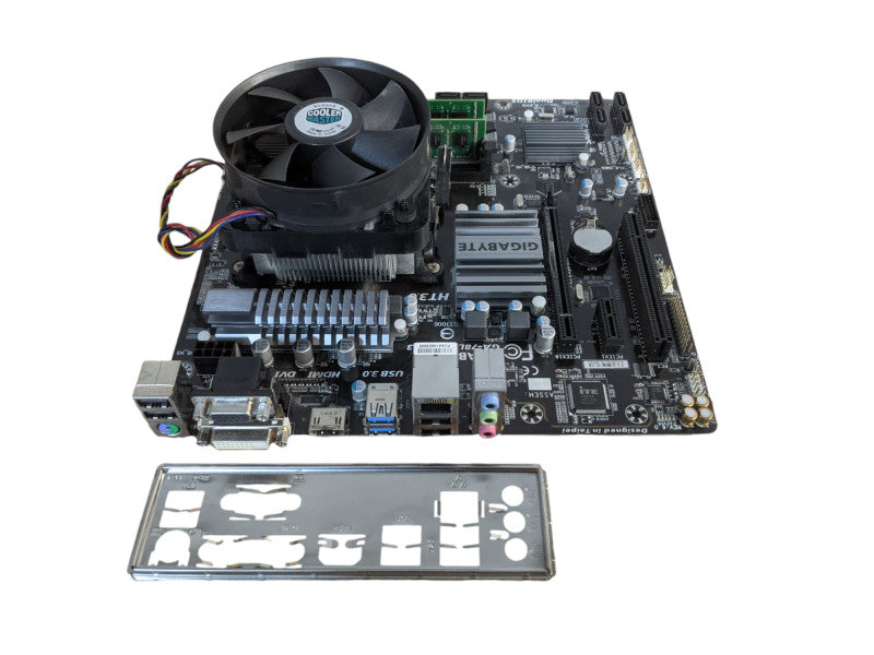 Gigabyte GA-78LMT-USB3 Motherboard | AMD FX-8320 | 16GB DDR3 | I/O Shield