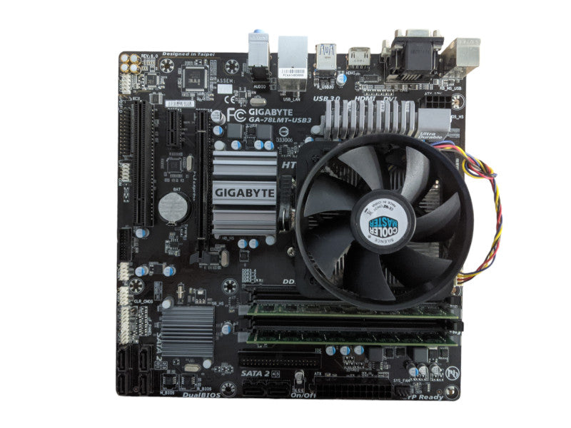 Gigabyte GA-78LMT-USB3 Motherboard | AMD FX-8320 | 16GB DDR3 | I/O Shield