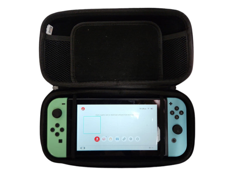 Nintendo Switch Model HAC-001 Game Console With Case & 128GB SD Card