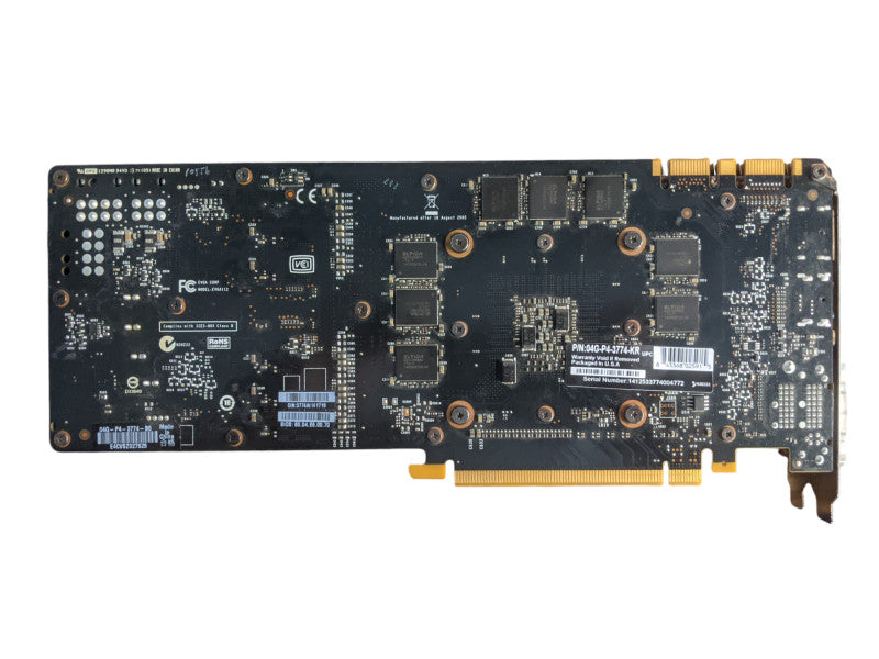 EVGA NVIDIA GeForce GTX 770 | 4GB GDDR5 GPU | 1xDVI-I 1xDVI-D 1xHDMI 1xDP