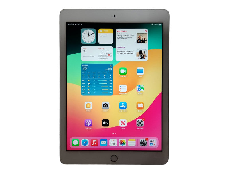 Apple iPad 6th generation 128GB, A1893, Unlocked