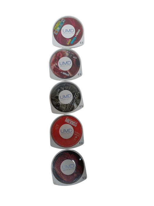 PSP UMD Movies Bundle of 5 Random Movies for Sony PSP  =